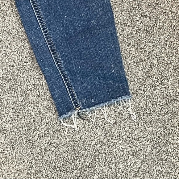 Vigoss Marley Super Skinny Distressed Blue Denim Jeans Womens Size 29 Stretch - Picture 8 of 12